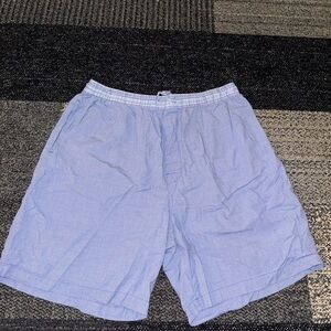 Nautica Light Blue Flat Front Sleepwear Shorts
